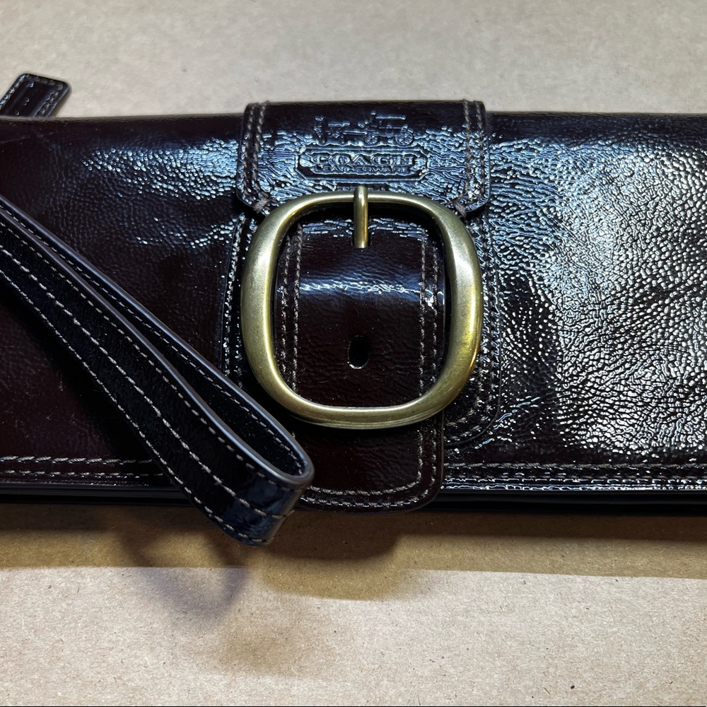 Coach Bleecker Flap Clutch